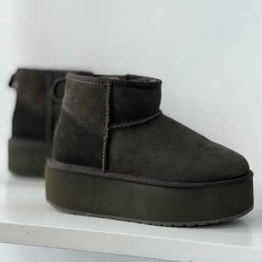 EMU Australia Olive Platform Boots, 6
