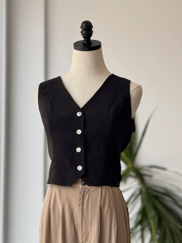 Madewell NWT Black Vest, 4