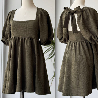 Free People Violete Mini Dress in Balsam, XSmall