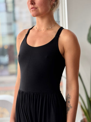 Imbodhi Black Jumpsuit, XL