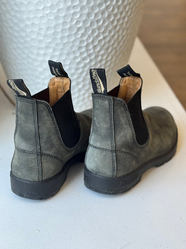 Blundstone Charcoal Chelsea Boots - gently worn, AU 5 / US 8
