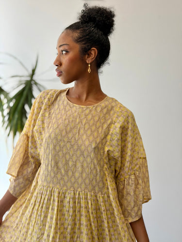 Closed NWT Tennie Dress in Strong Mustard - retail 425, Small