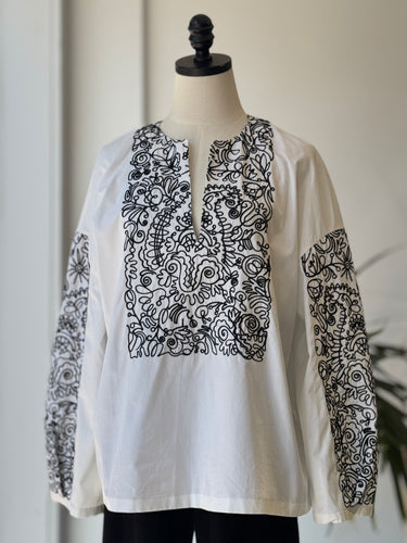 Tory Burch NWT Embroidered Tunic, 10