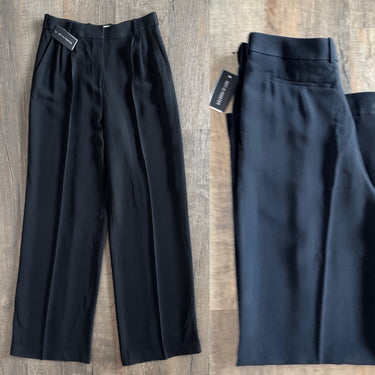 Saloni NWT Cady Trousers in Black (retail $375), 8