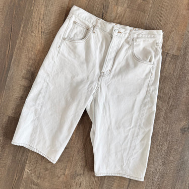 Khy AS IS - ecru denim shorts, 27