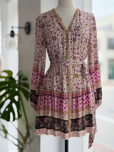 Spell & The Gypsy Floral Mini Dress, Small