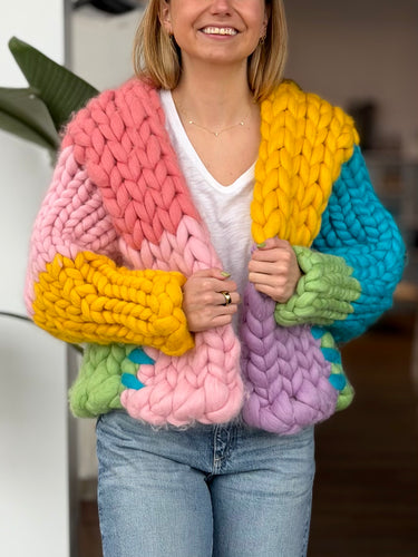 Hope MaCaulay Daydream Colossal Knit Cardigan , Small