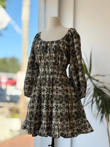 Cleobella NWT Olympia Mini Dress in Tile, XLarge