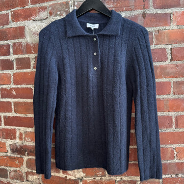 Boii Navy Alpaca/Wool Blend Sweater, S/M
