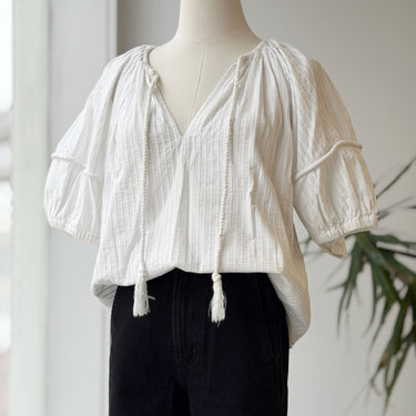 Ulla Johnson Laurenza Top in White, 6