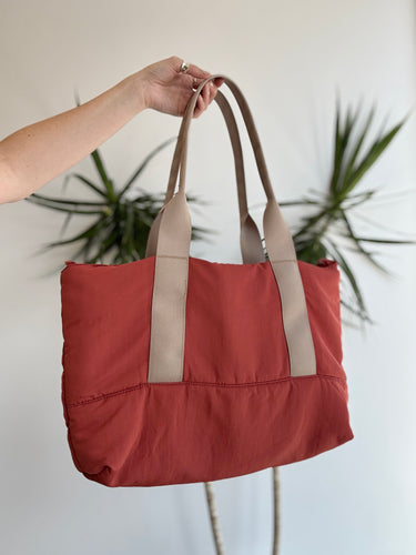 Allbirds Red Puff Tote
