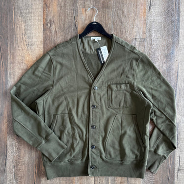 Alex Mill Green Pocket Cardigan , Men's XLarge