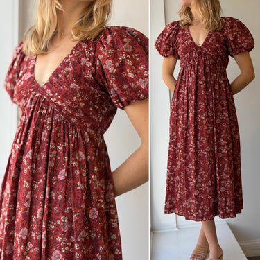 The Great The Gallery Dress in Spice Mesa Floral, 0/XSmall
