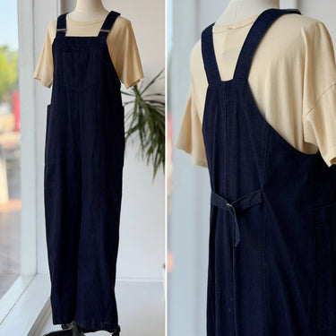 Ilana Kohn Mars Dark Denim Overalls, XSmall
