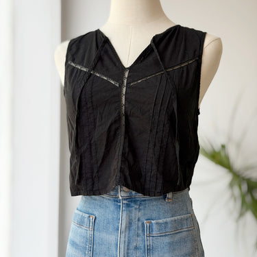 Reformation Knoll Sleeveless Top in Black, XSmall