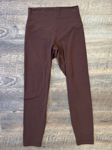 Lululemon Chocolate Leggings, 6