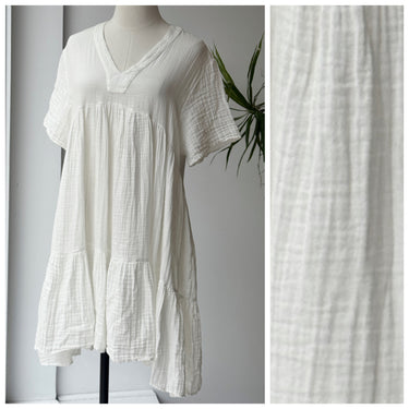 9Seed NWT Ivory Gauze Dress, Large