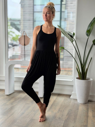 Imbodhi Black Jumpsuit, XL