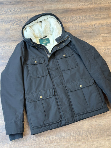 Aime Leon Dore x Woolrich Mountain Jacket in Black - retail 735, Men's Small