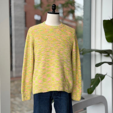 Sandro Paris NWT Multicolor Fluffy Sweater, Men's Small