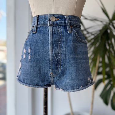 Re/Done Pink Tint Cut Off Shorts, 29