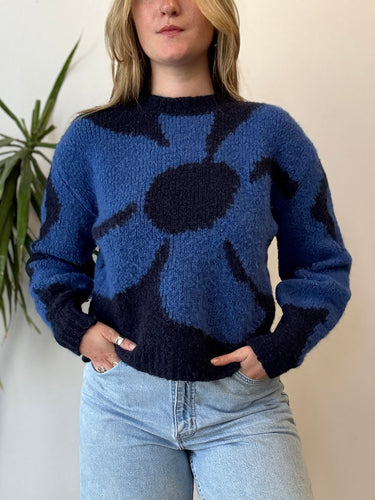 Paloma Wool Hana Navy Sweater, Small
