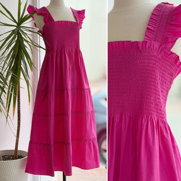 Hill House Ellie Nap Dress in Magenta, XLarge