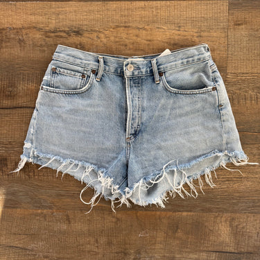 Agolde Parker Raw Hem Shorts, No Size Tag
