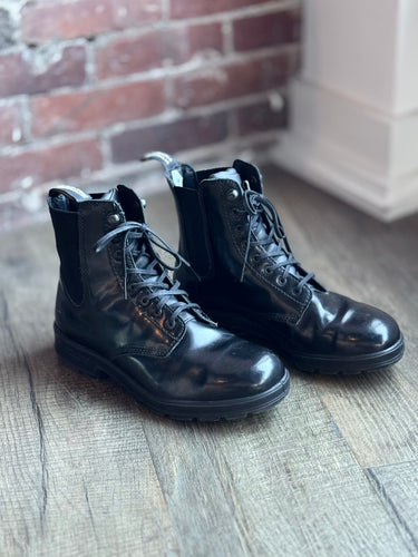 Blundstone Black Lace-Up Boots, AUS 6