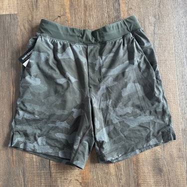 Lululemon Green Camo Shorts, Men's Medium