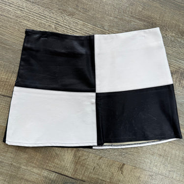 Unif B&W Mini Skirt, Large