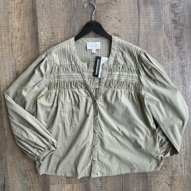 Cleobella Sage Green Top, Medium