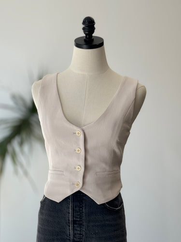 Wilfred Pastel Pink Vest, 2