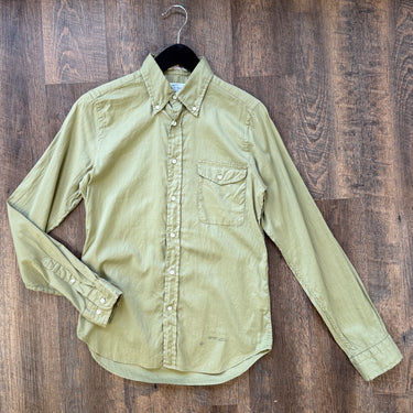 Gant Olive Button Up, Men's Small