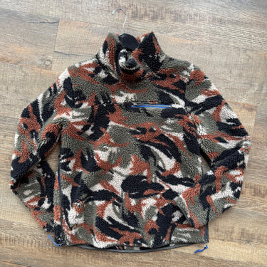 LL Bean Camo Fleece, xsmall