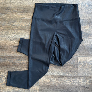 Lululemon Black Coated Legging, 8