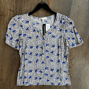 Maje Button Up SS Blouse, 1