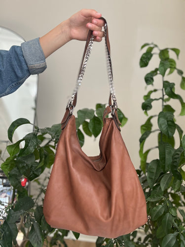 Benheart Lambskin Venice Bag in Cuoio