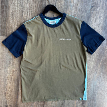Scotch & Soda Colorblock Tee, Men's Large