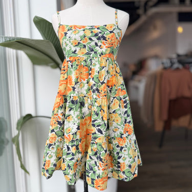 Faithfull The Brand Octavia Mini Dress, US 4