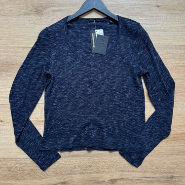 ATM NWT Dark Navy Long Sleeve, Large