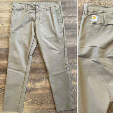 Carhartt Taupe Straight Leg Pants, Menβs 36 x 32
