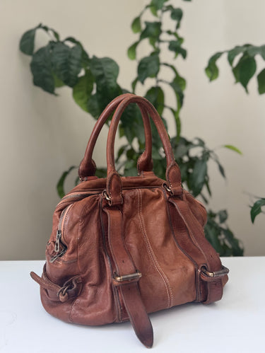 Benheart Italian Leather Sissi Bag in Cuoio