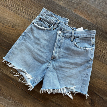 Agolde Criss Cross Shorts, 26P