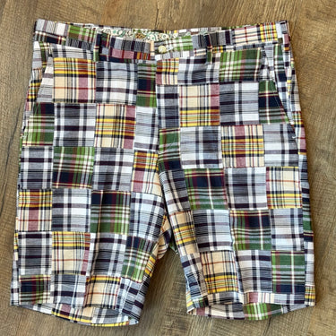 Country Club Prep Plaid Shorts, Men's 36