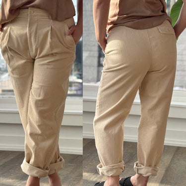 Alex Mill NWT Ecru Corduroy Trouser Pants, 10