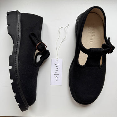 Small Lot Black Lug Sole Mary Jane, 41