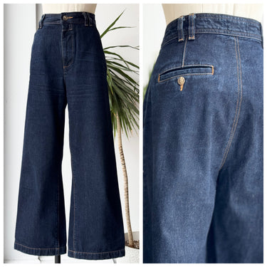 Closed Dark Wash Wide Leg Jeans, 28
