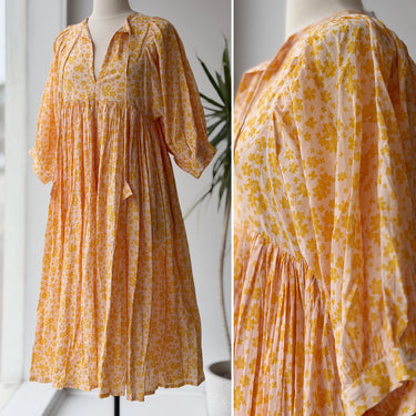 Sundry NWT Peach Floral Babydoll Dress, 0