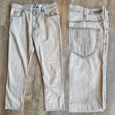 Zegna Sport Taupe Cotton Pants, Men's 38